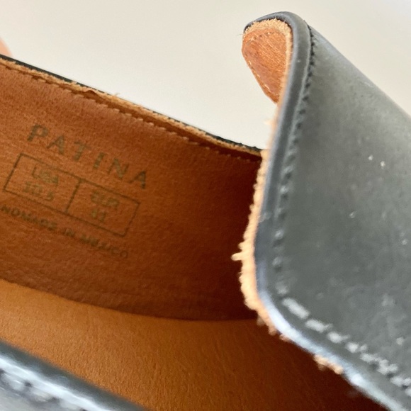 NWOB Patina Portland Pointed Flat Slip-on Loafers Size 10.5B Retail $198 - Picture 6 of 7